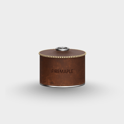 Gas Canister Leather Cover - Fire Maple