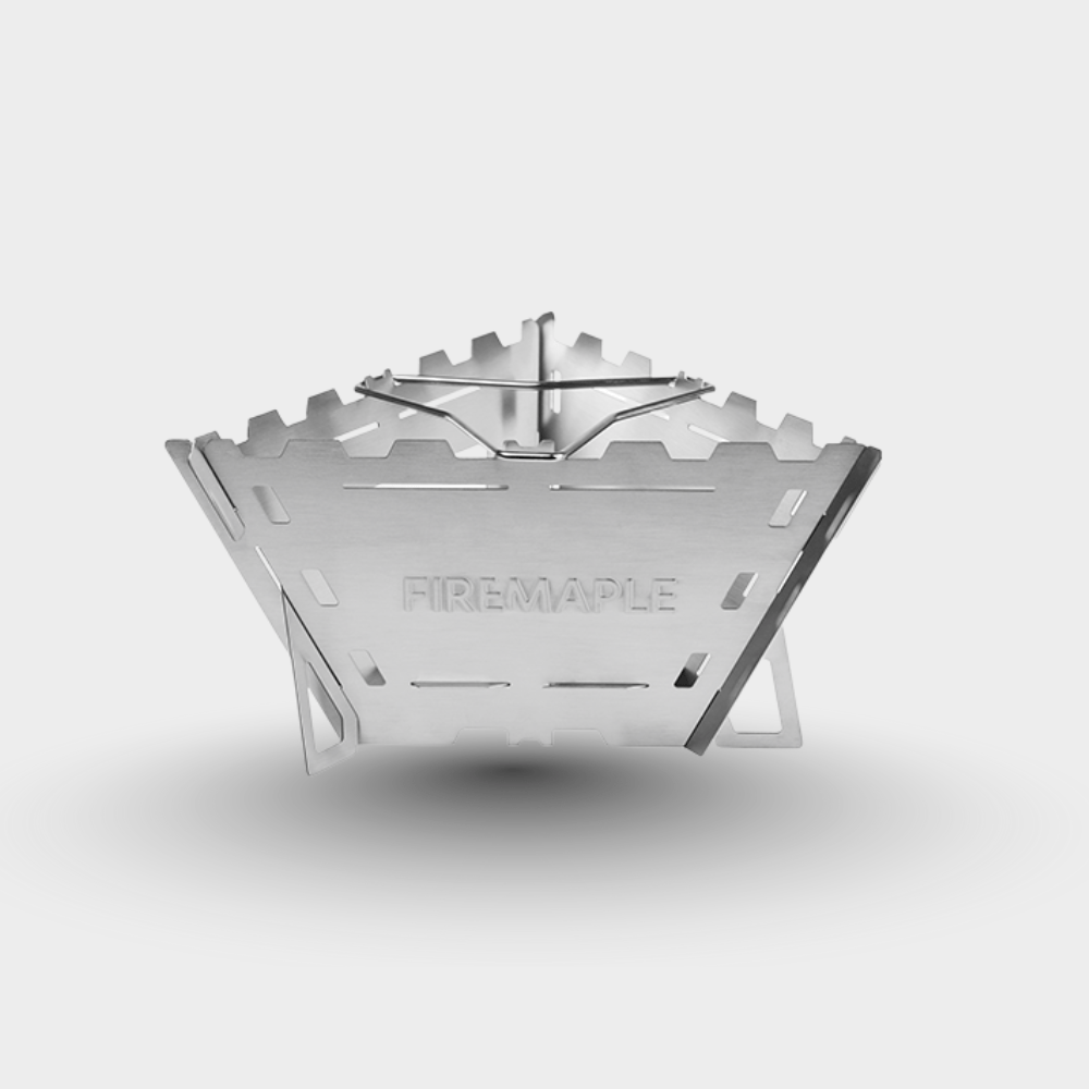 FireMaple Maverick Triangle Flat-Pack Wood Stove - Triangle Version
