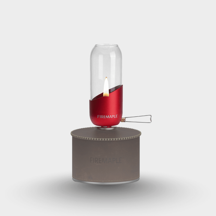 Red Orange Gas Lantern – Fire Maple Red Orange Gas Lantern – Fire Maple