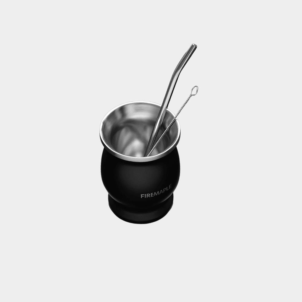 Elevate Your Yerba Mate Ritual with 200ml Stainless Steel Cup – Fire Maple