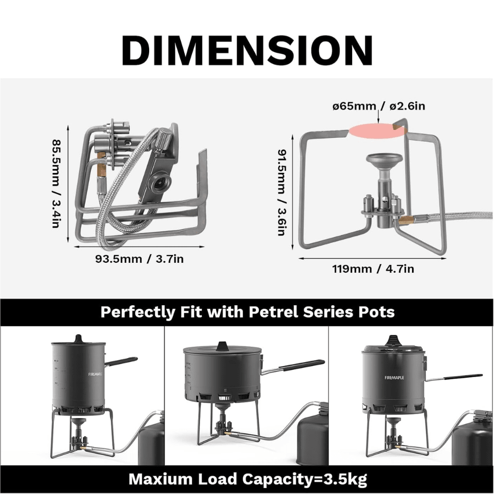 Petrel Titanium Remote Stove | Ultralight Backpacking Stove Petrel Titanium Remote Stove | Ultralight Backpacking Stove