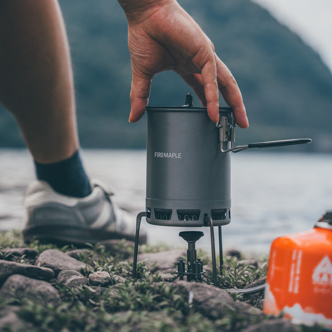 FIREMAPLE Titanium Ultralight シングルバーナー Petrel Titanium Ultralight Backpack Stove – Fire Maple