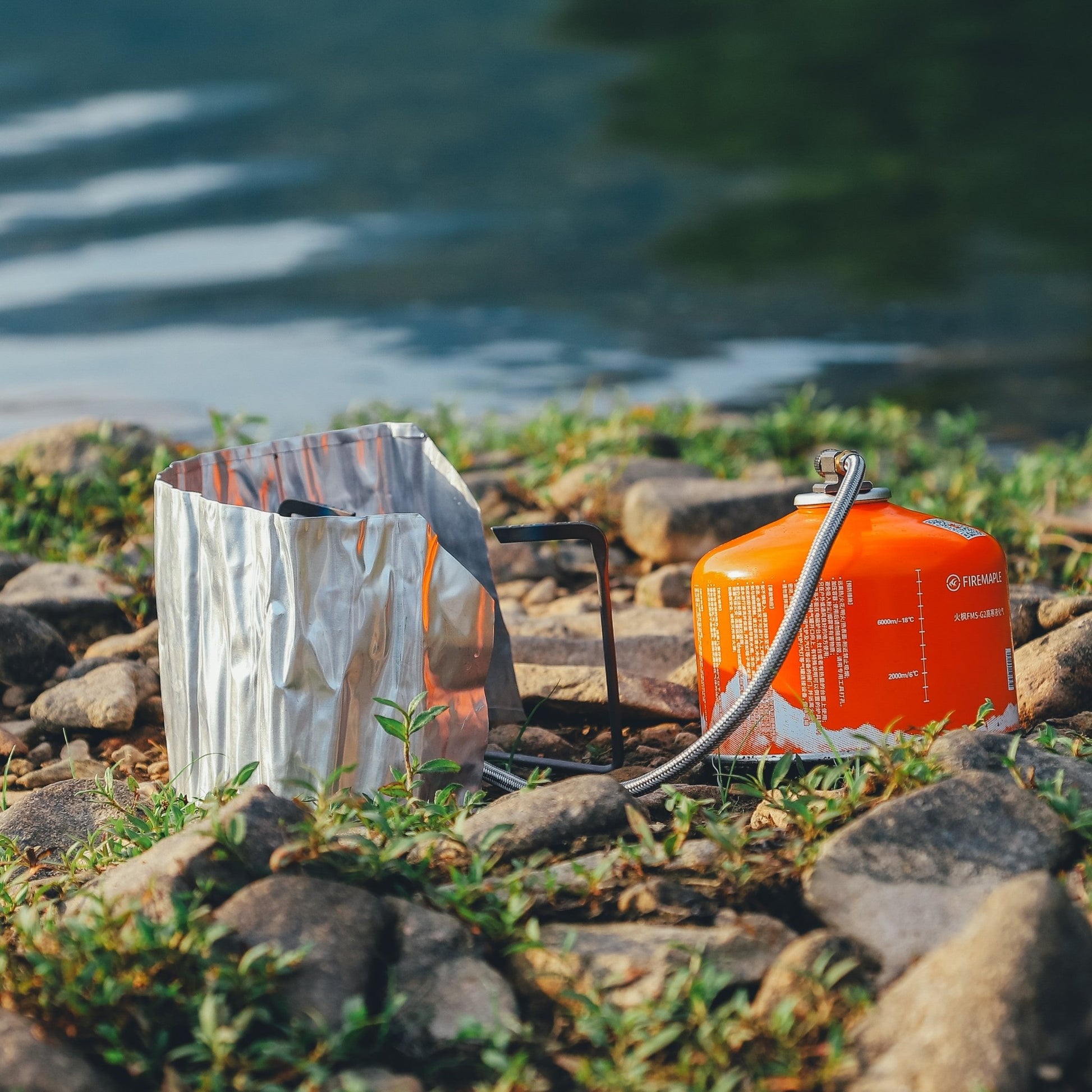 Petrel Titanium Ultralight Backpack Stove - Fire Maple