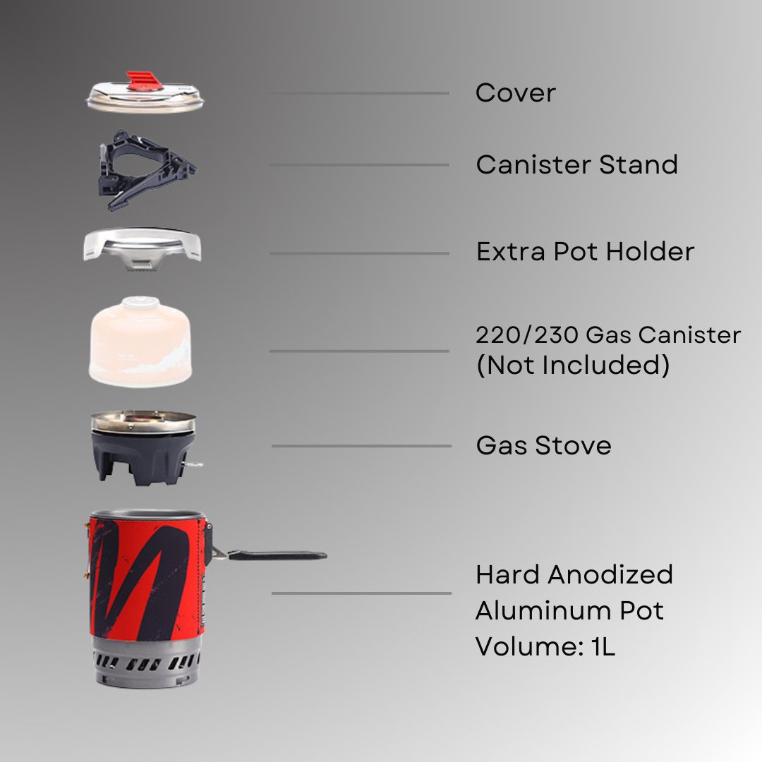 Polaris Pressure Regulator Cooking System - Fire Maple