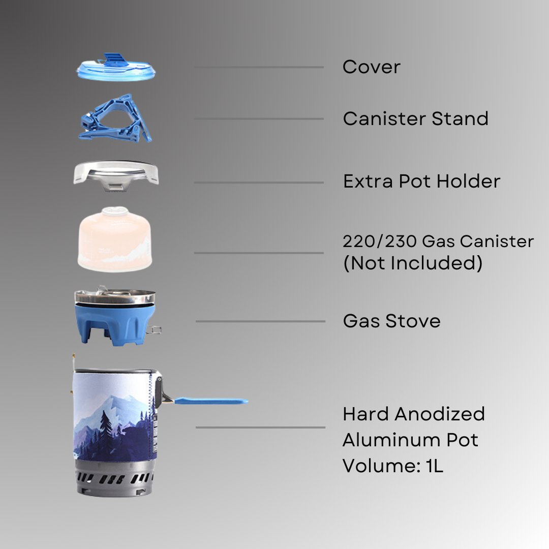 Polaris Pressure Regulator Cooking System - Fire Maple