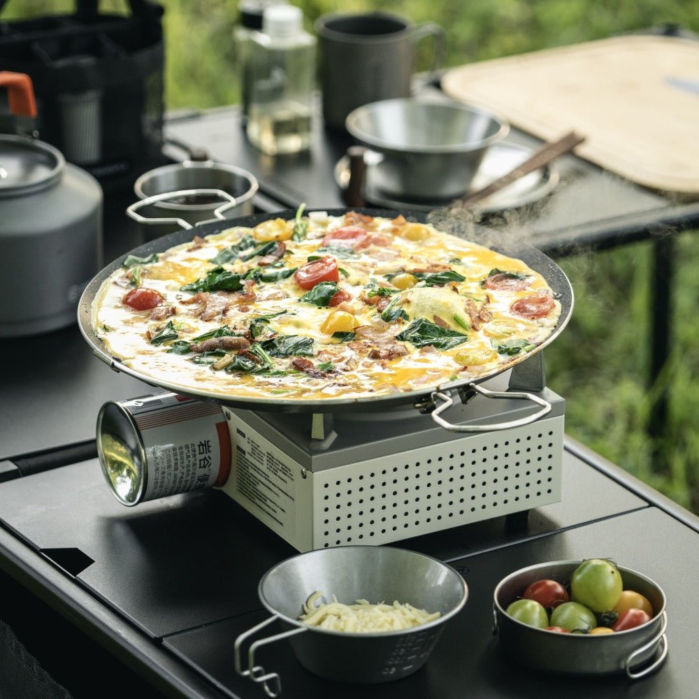 grill für camping Fire Maple Camping Frying Pan, Lightweight, Portable, Non-Stick, Outdoor Adventure Gear