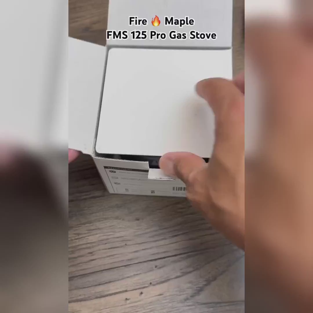 Video laden: FMS-125 PRO Kocher mit elektrischer Zündung