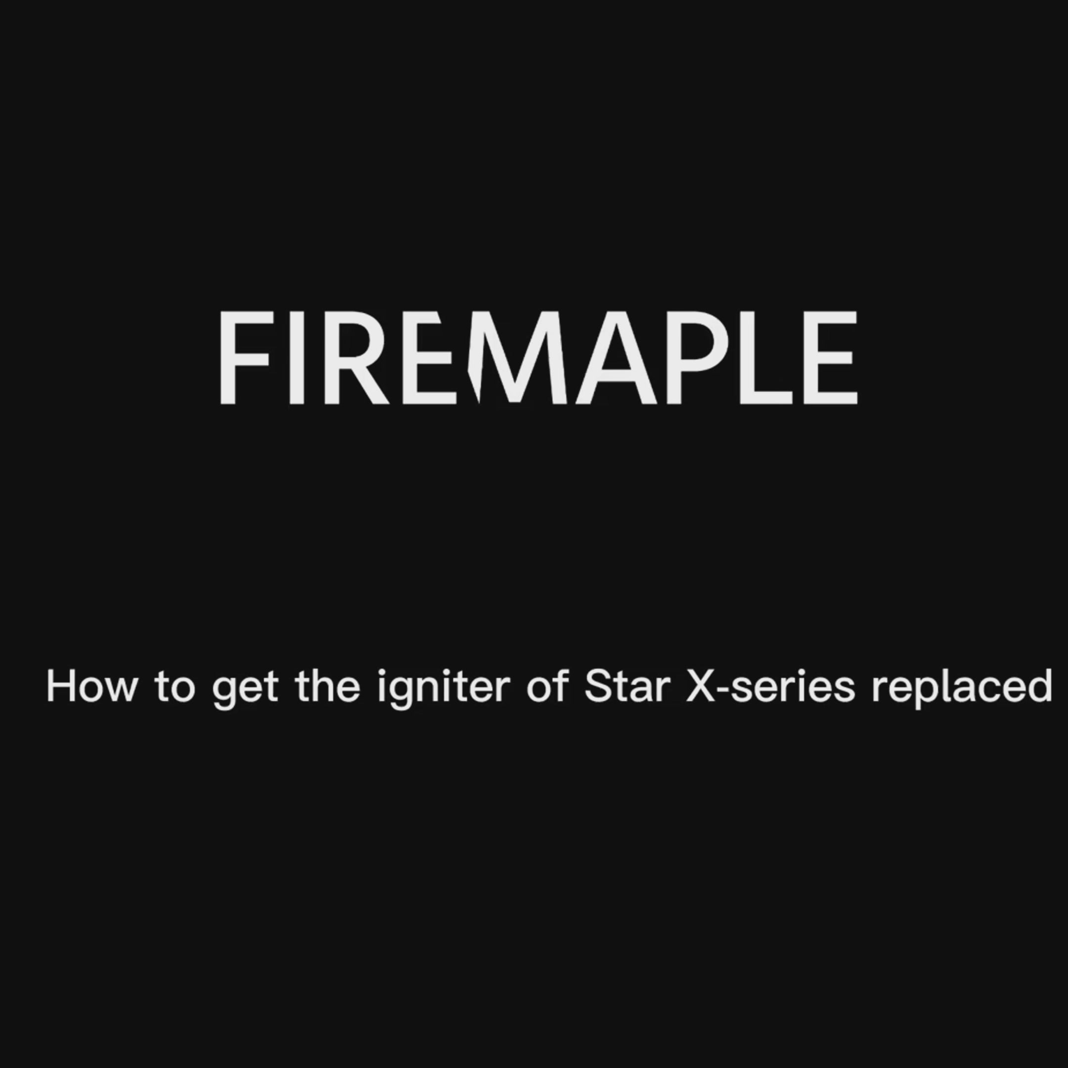 Load video: Star X Igniter