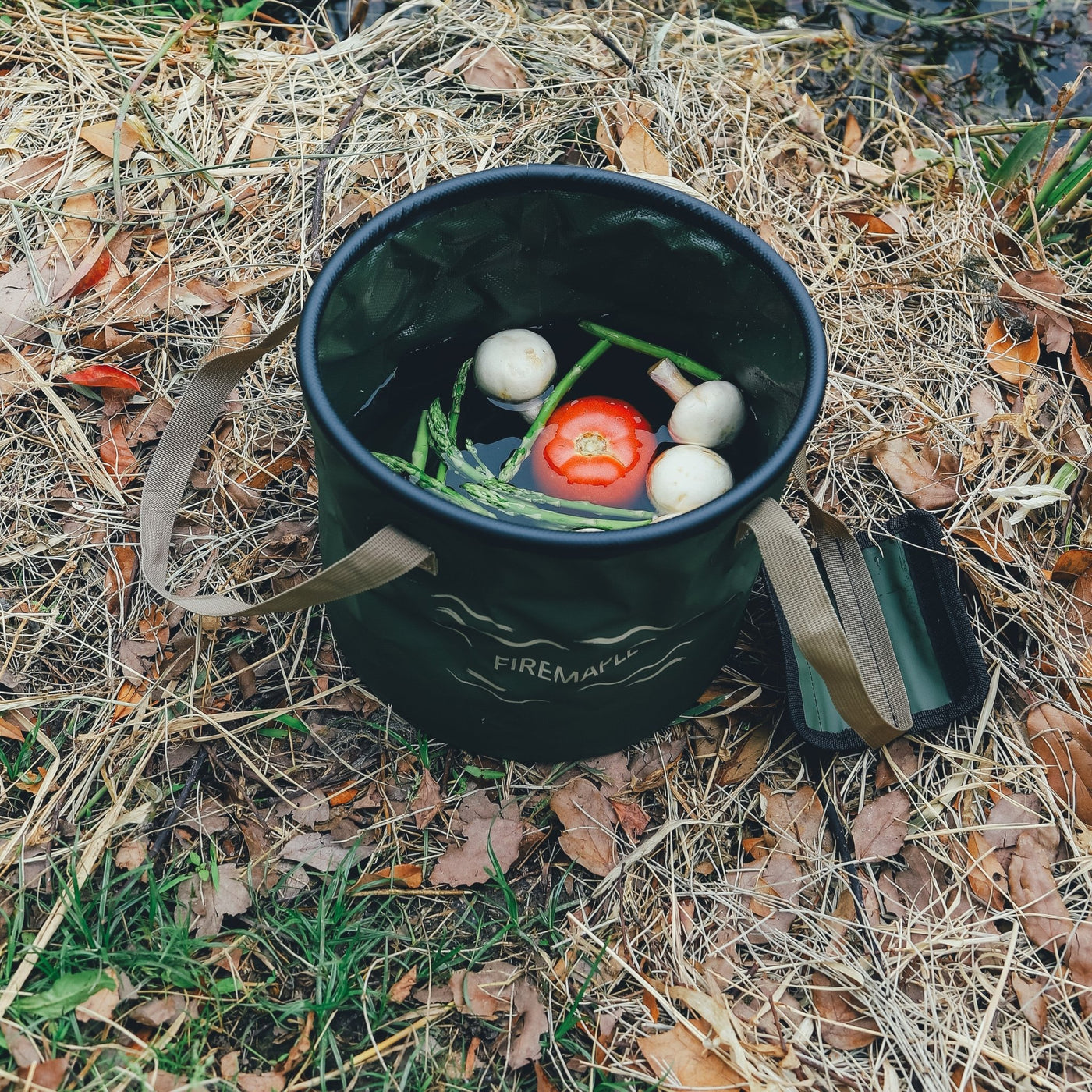 Ripple Folding Bucket - Fire Maple