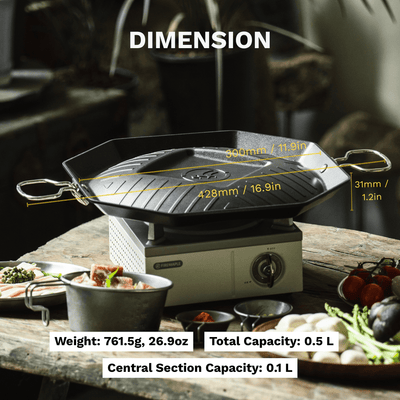 SizzlePro Multi - function Frying Pan - Fire Maple