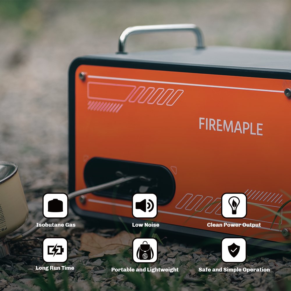 Fire Maple Source Portable Gas Generator, for Emergency, Outdoor Adventure Gear, Hiking Gear