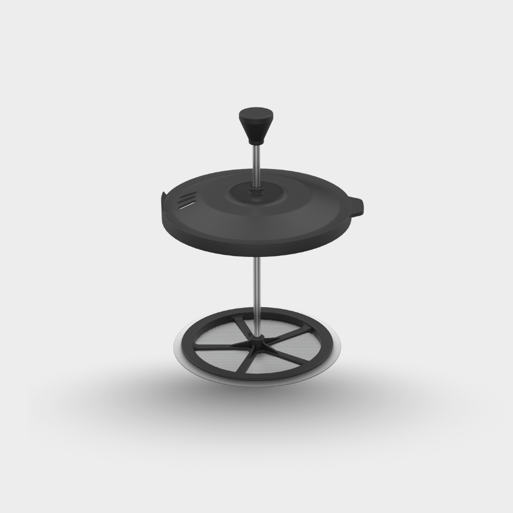 Star French Press Coffee Filter - Fire Maple