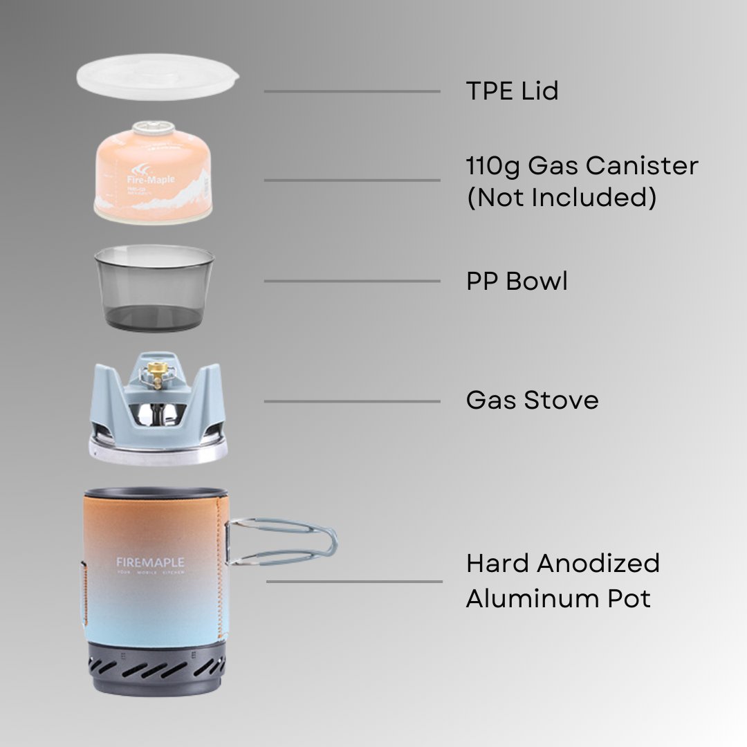 Star X1 Cooking System - Fire Maple