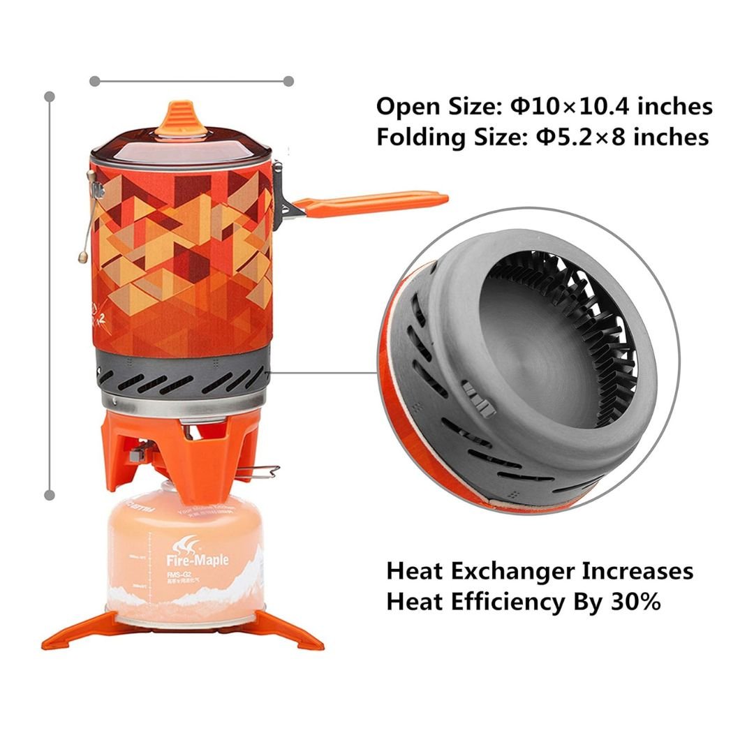 Star X2 Cooking System - Fire Maple#color_orange