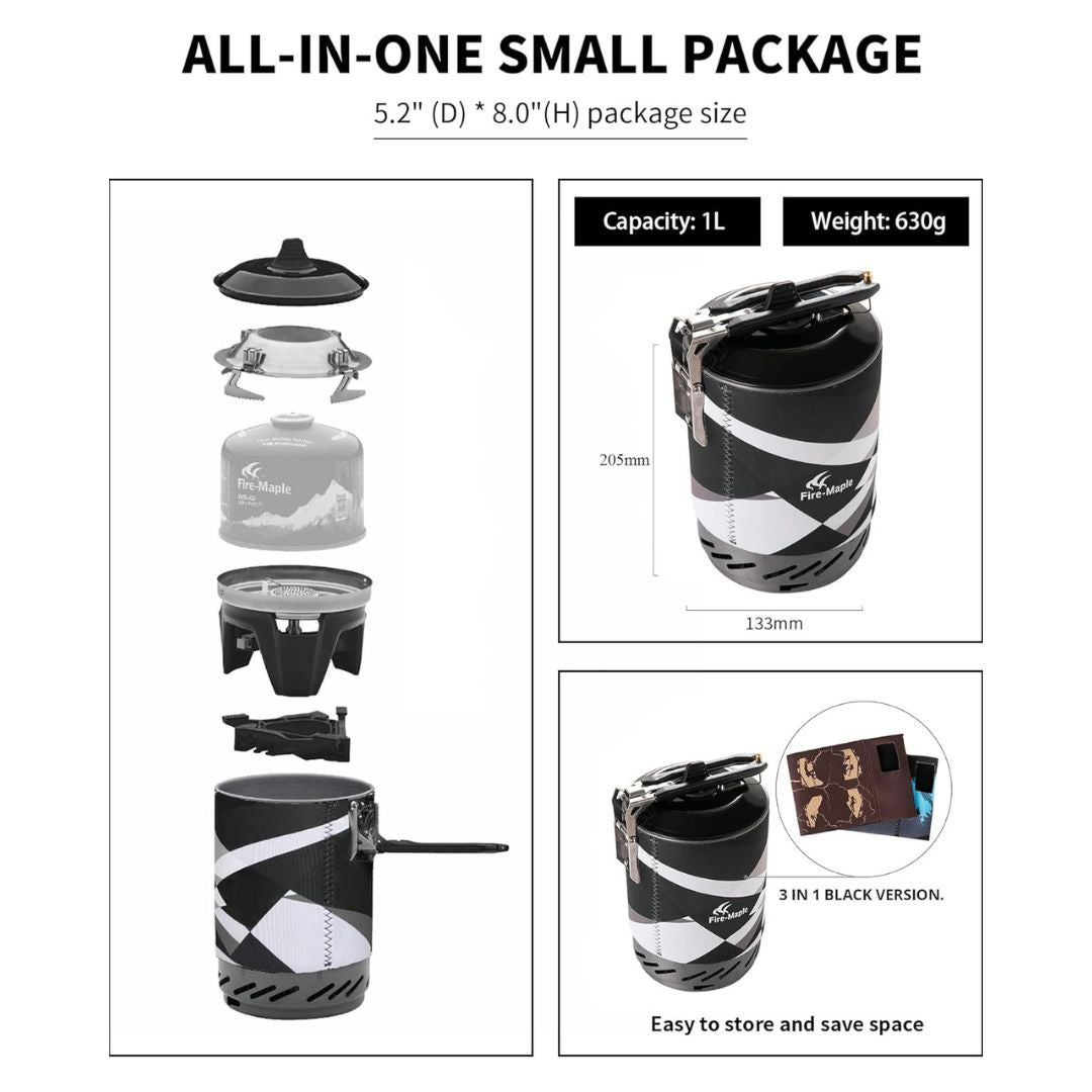 Outdoor Camping Stove System | Camp Cooking Gear | FireMaple