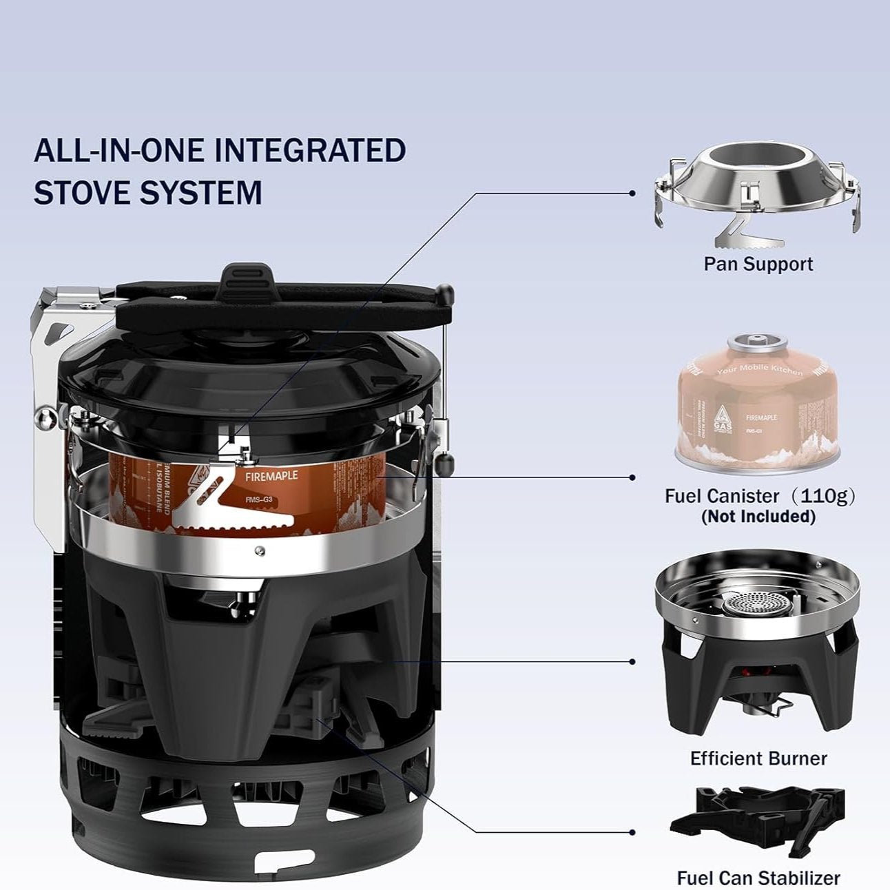 Star X3 Cooking System for Coffee - Fire Maple