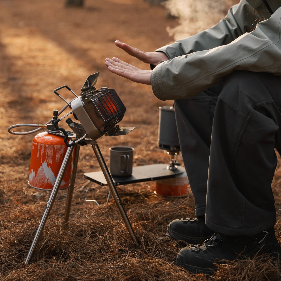 Sunflower X Stove/Gas Heater | 2-in-1 Outdoor Cooking