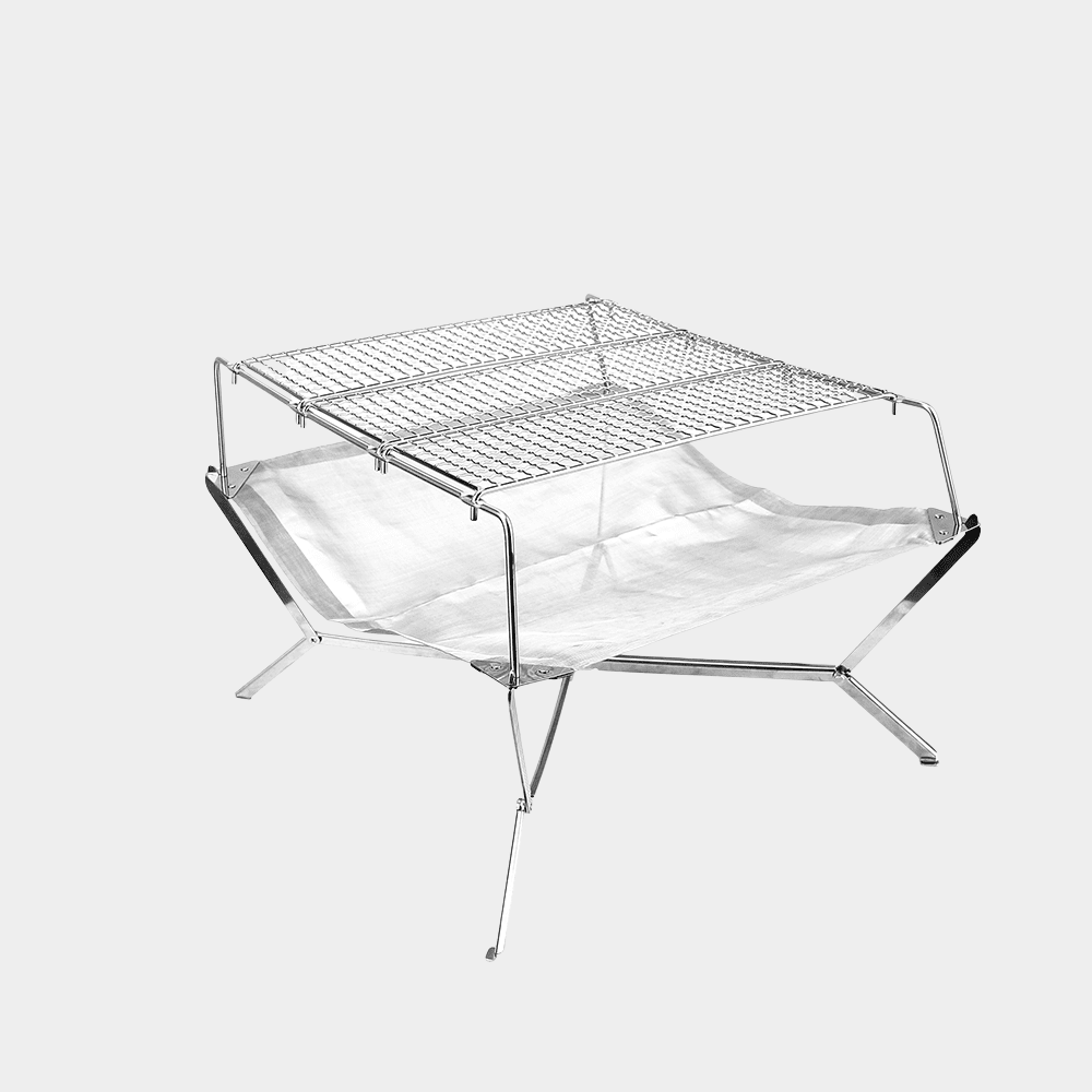 Sunset Ultralight Foldable Fire Pit Grill - Fire Maple