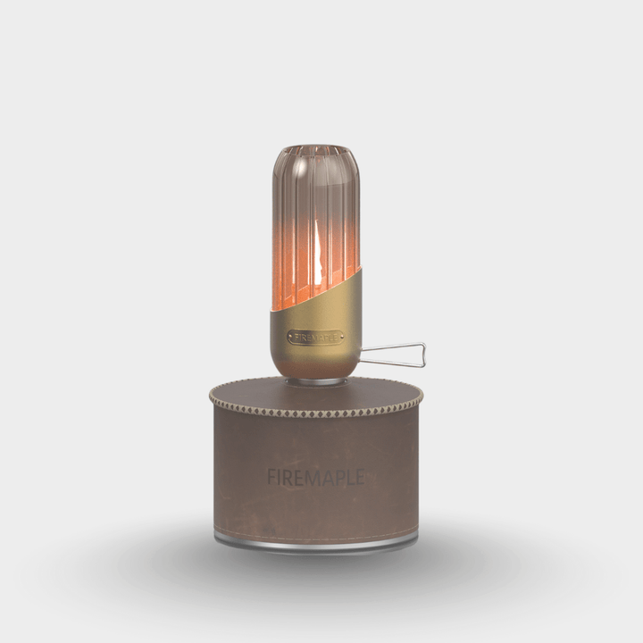 Vintage Copper Orange Gas Lantern – Fire Maple