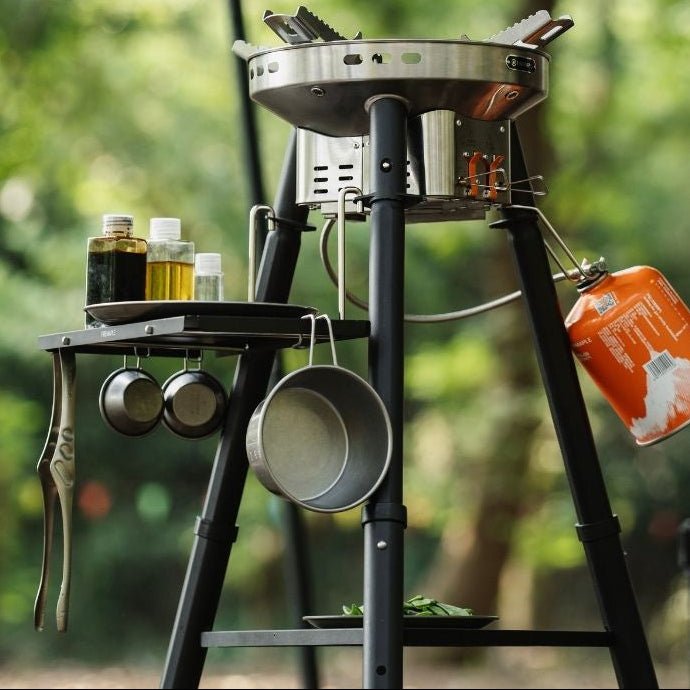 Vulcan Dualblaze Pro Basecamp Stove | Outdoor Cooking Station