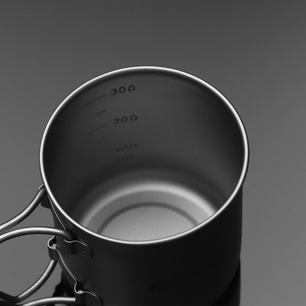 Alti Titanium Coffee Cup / Pot - Fire Maple