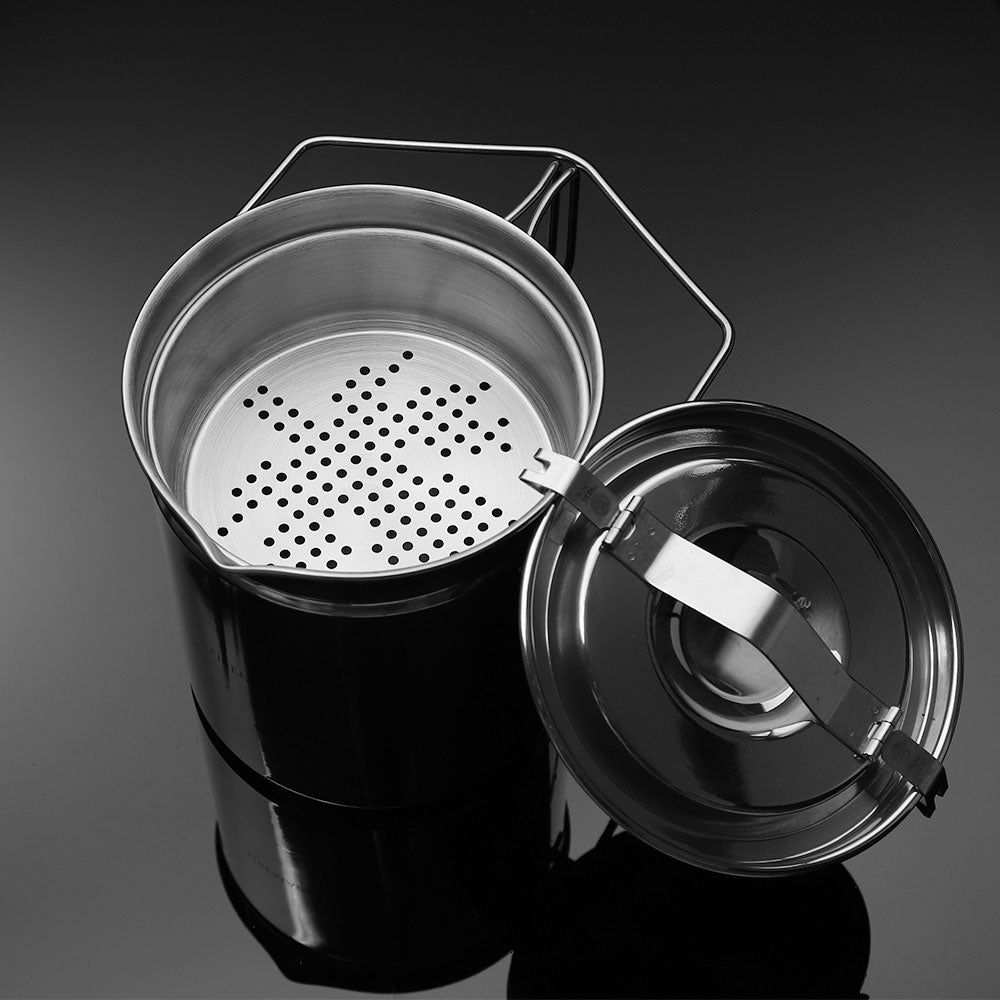 Fire-Maple Antarcti French Press Coffee Kit, Double Layer Stainless Steel Camping  Coffee Maker