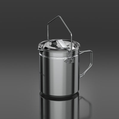 Antarcti 1.2L Stainless Steel Coffee Pot - Fire Maple