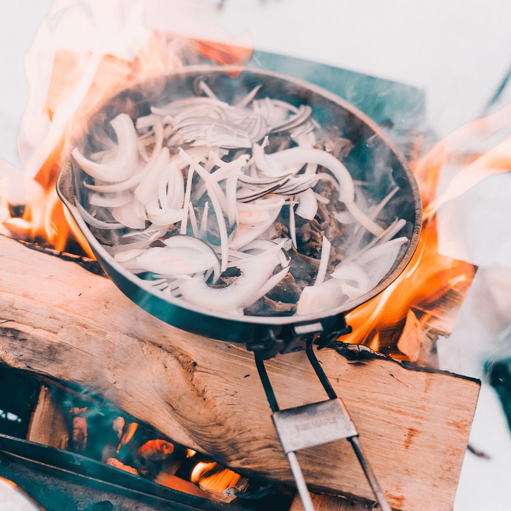 Antarcti 8" Frypan Stainless Steel Cookware - Fire Maple