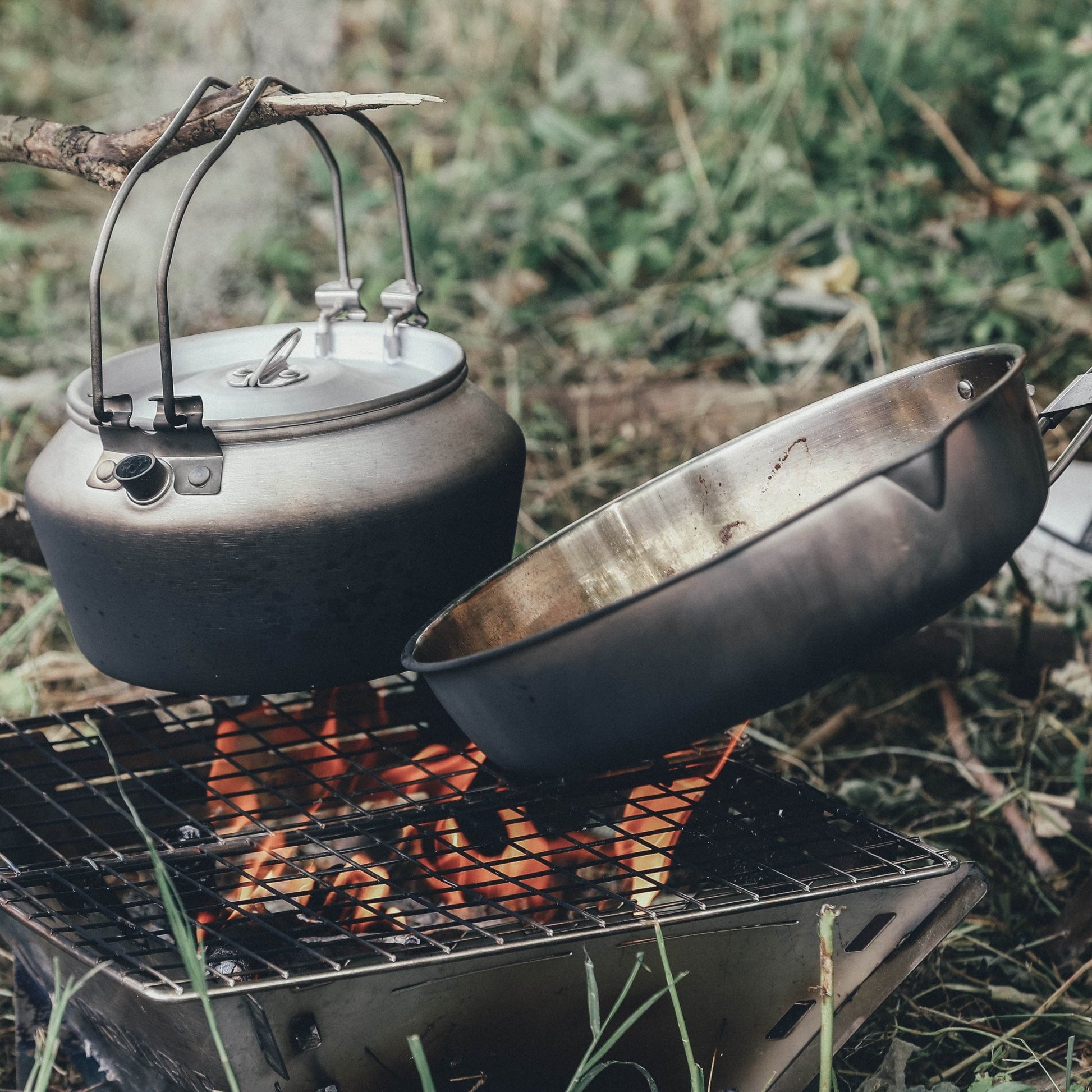 Antarcti 8" Frypan Stainless Steel Cookware - Fire Maple