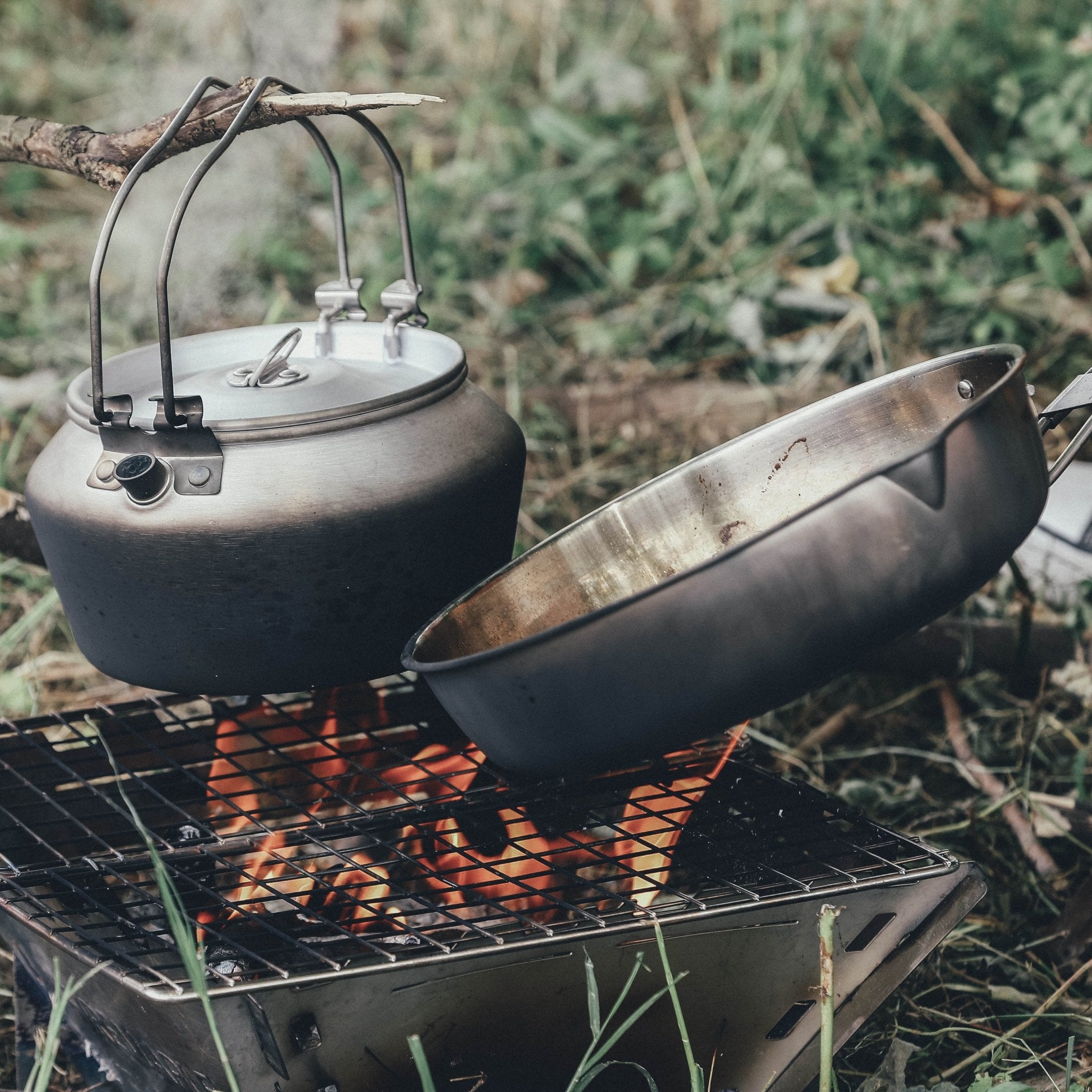 Antarcti 8" Frypan Stainless Steel Cookware - Fire Maple