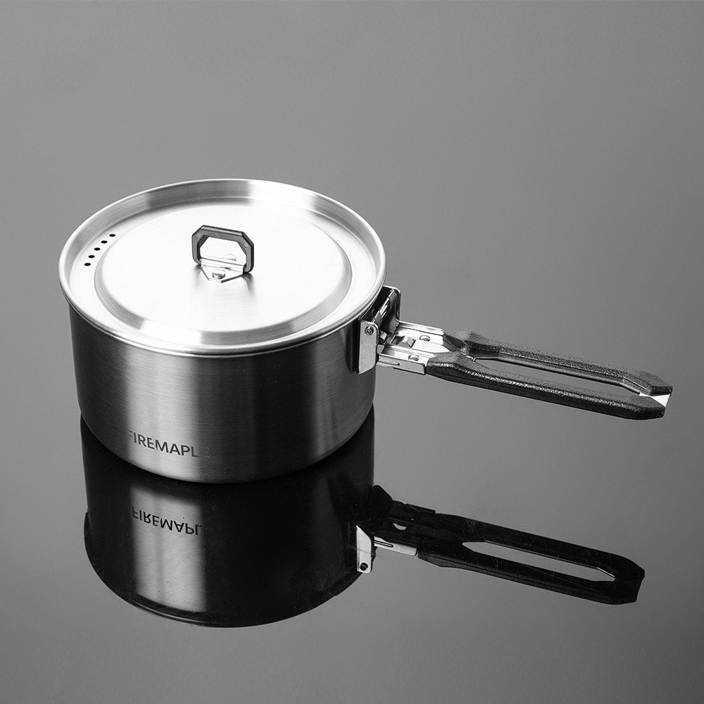 Antarcti Pot 1.5L/0.8L Stainless Steel Cookware - Fire Maple