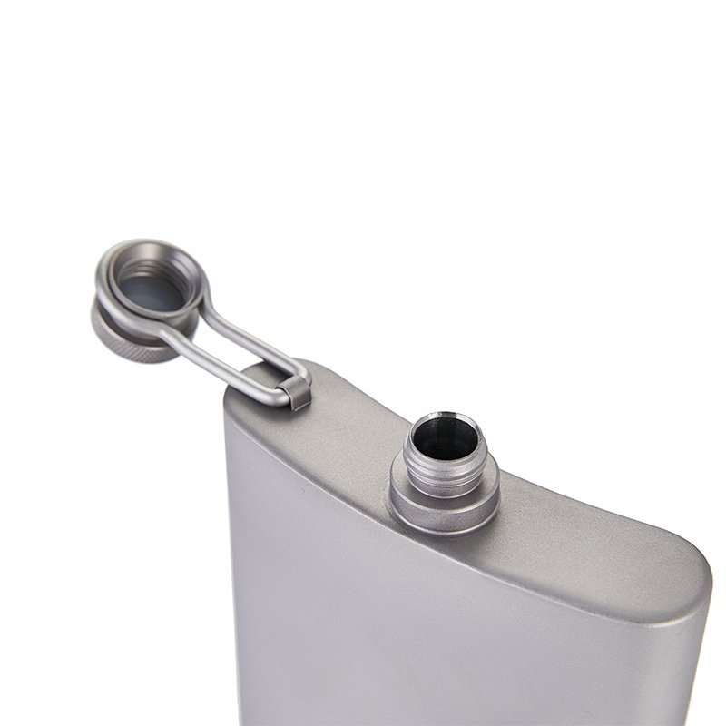 Bacchus Ti Hip Flask - Fire Maple