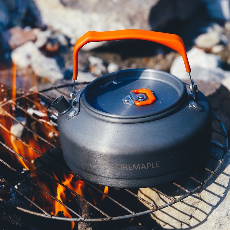 Feast T3 Aluminum Kettle 0.8 L | Camp Bikepacking Teapot Fire Maple Feast T3 Aluminum Kettle 0.8 L | Camp Bikepacking Teapot Fire Maple