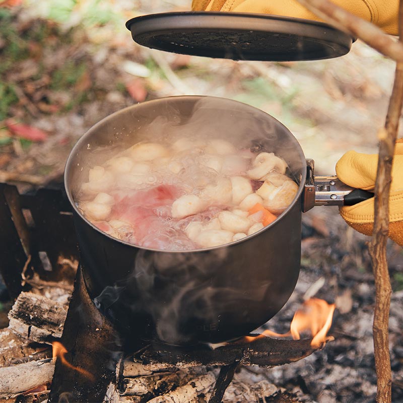 Feast 5 Aluminum Cookware - Fire Maple#color_black