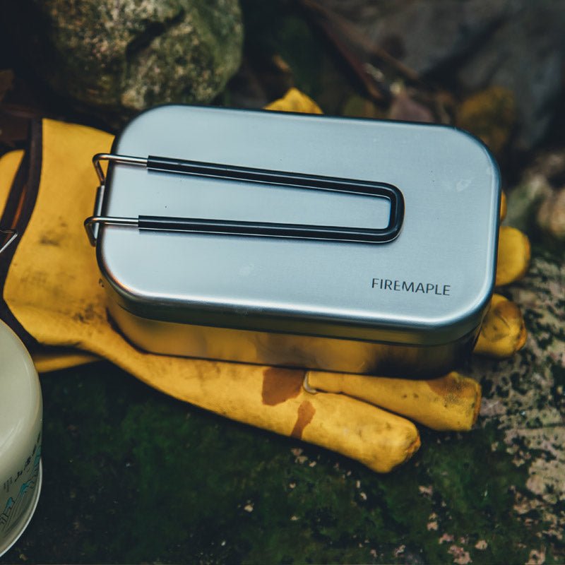 Frost 0.8L Aluminium Lunchbox - Fire Maple