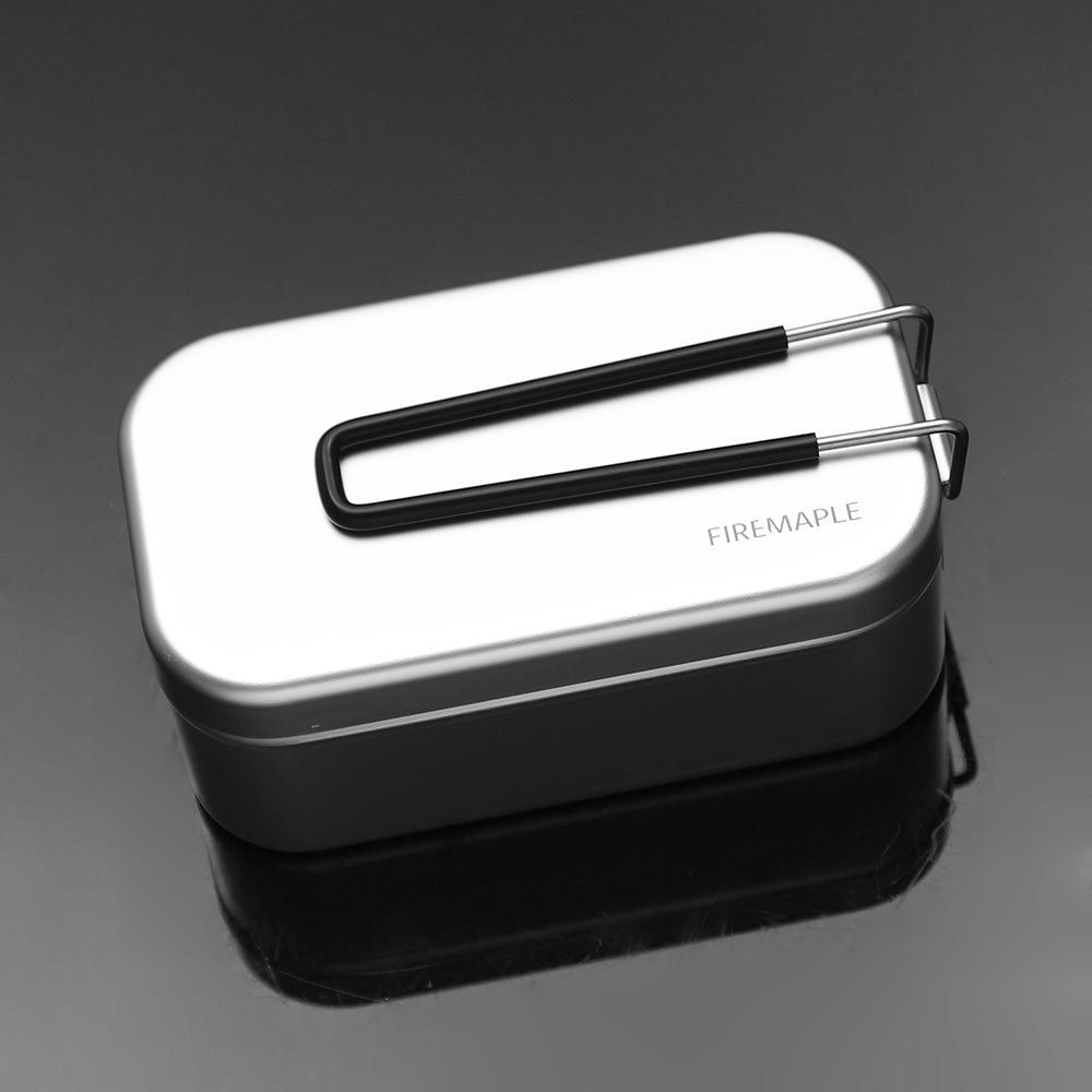 Frost 0.8L Aluminium Lunchbox - Fire Maple