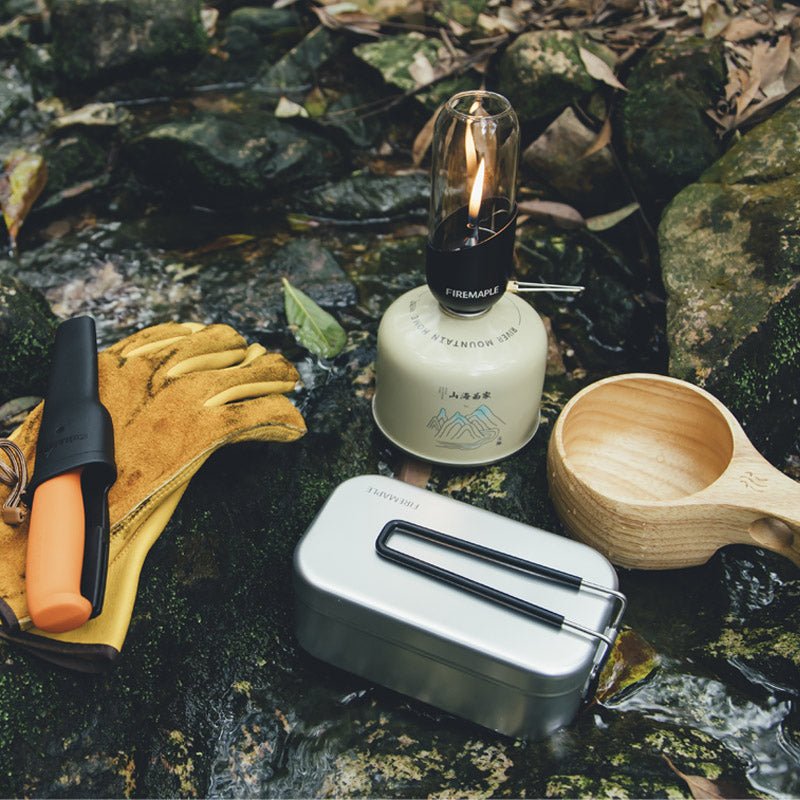 Frost 0.8L Aluminium Lunchbox - Fire Maple