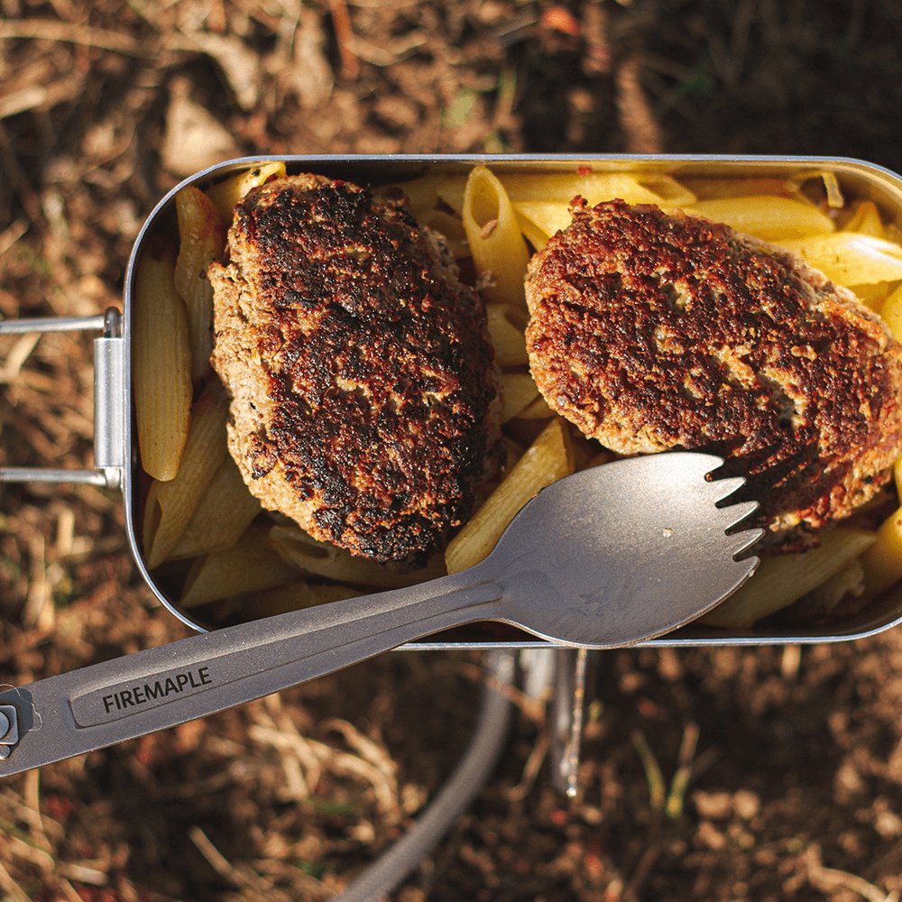 Frost 0.8L Aluminium Lunchbox - Fire Maple