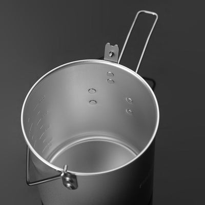 Frost 0.9L Aluminium Pot - Fire Maple