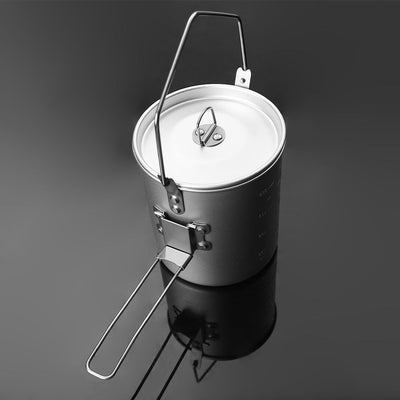 Frost 0.9L Aluminium Pot - Fire Maple