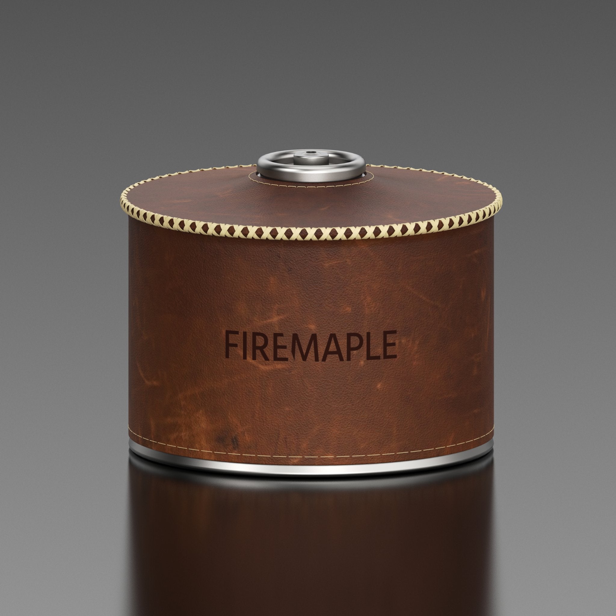 Gas Canister Leather Cover - Fire Maple
