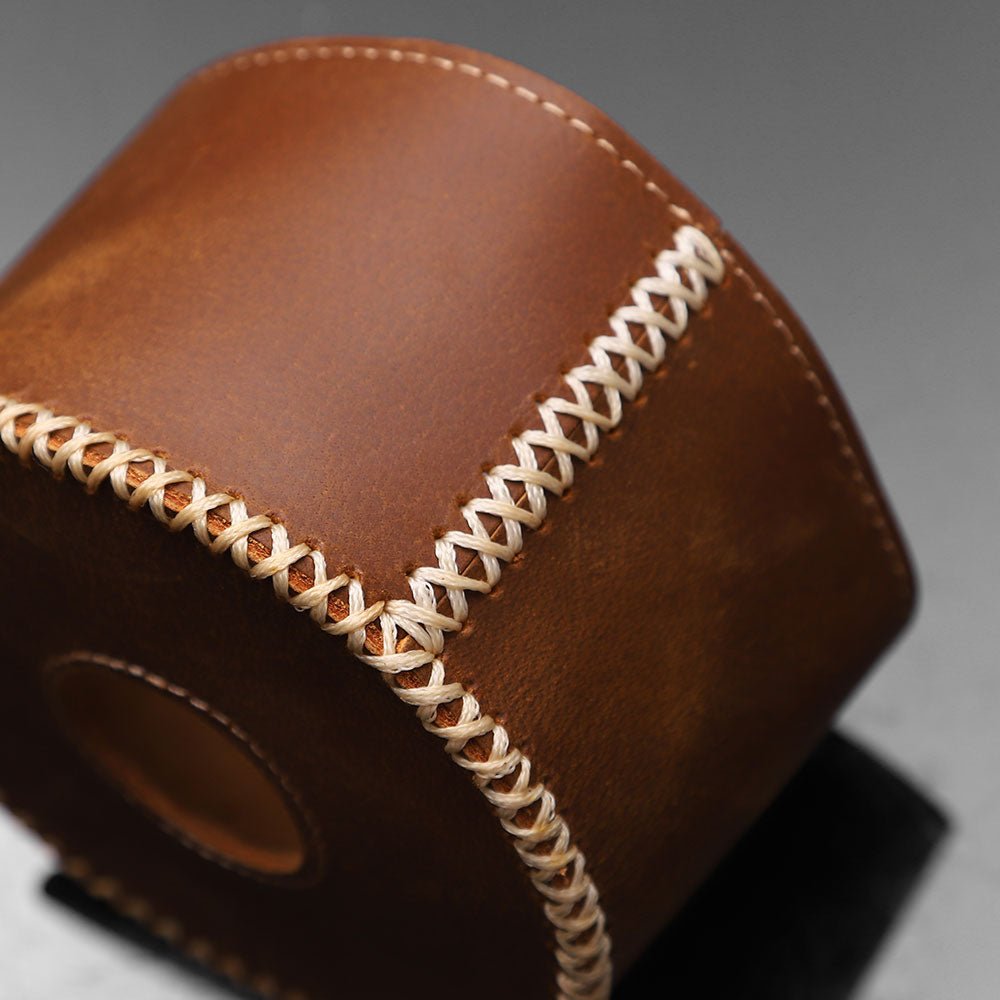 Gas Canister Leather Cover - Fire Maple