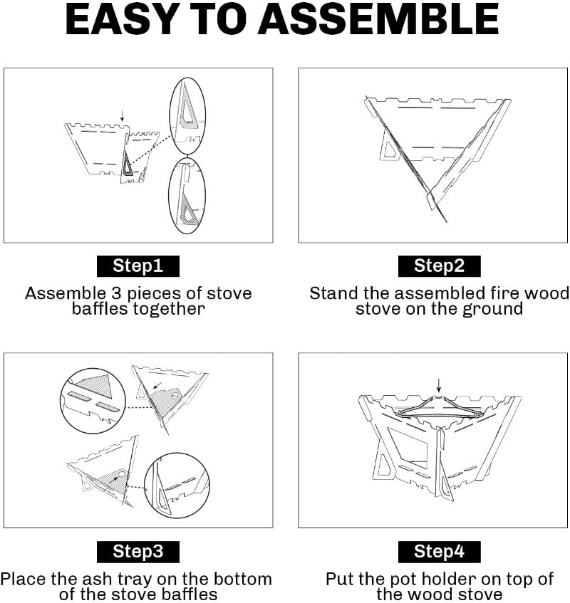 Maverick Wood Stove - Fire Maple
