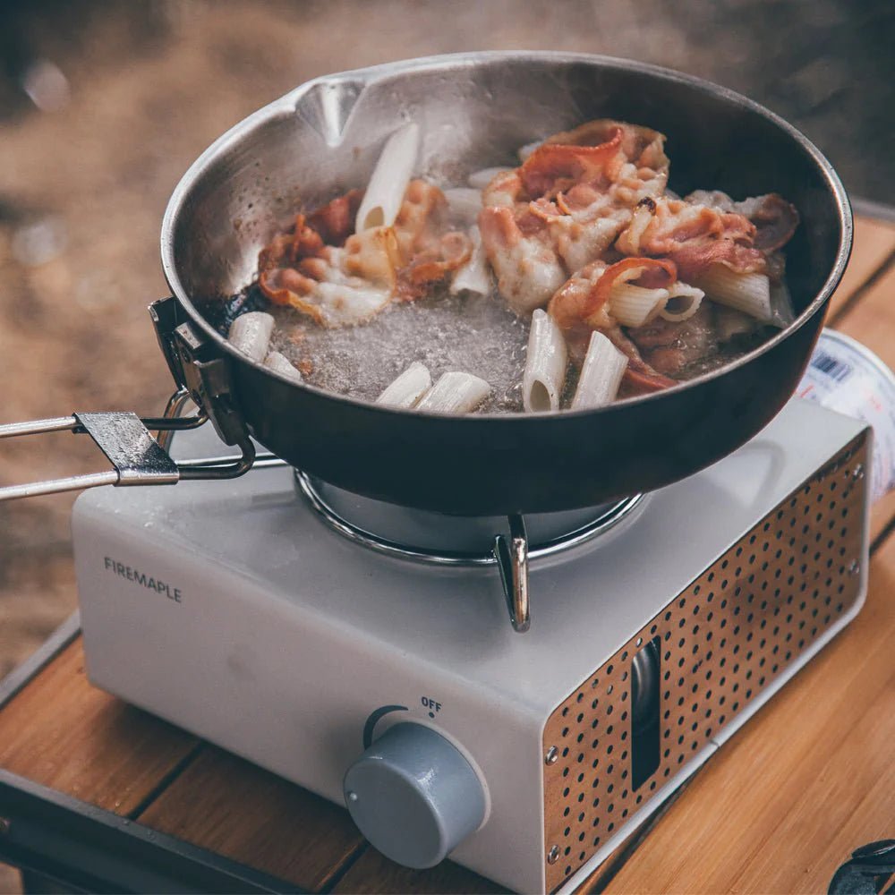 Multifunctional LAC BUTANE GAS STOVE & STAINLESS STEEL FRYPAN Set - Fire Maple