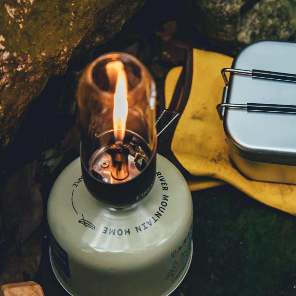 Fire Maple Lantern Camping Gas Lamp Portable Outdoor Camping Light Gas  Lighting Camping Lamp Tent Gaslamp Lamps and Lanterns