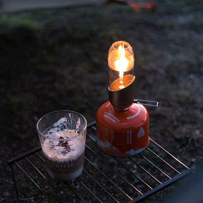 Orange Gas Lantern & Z1 Propane Cylinder Adapter Set - Fire Maple