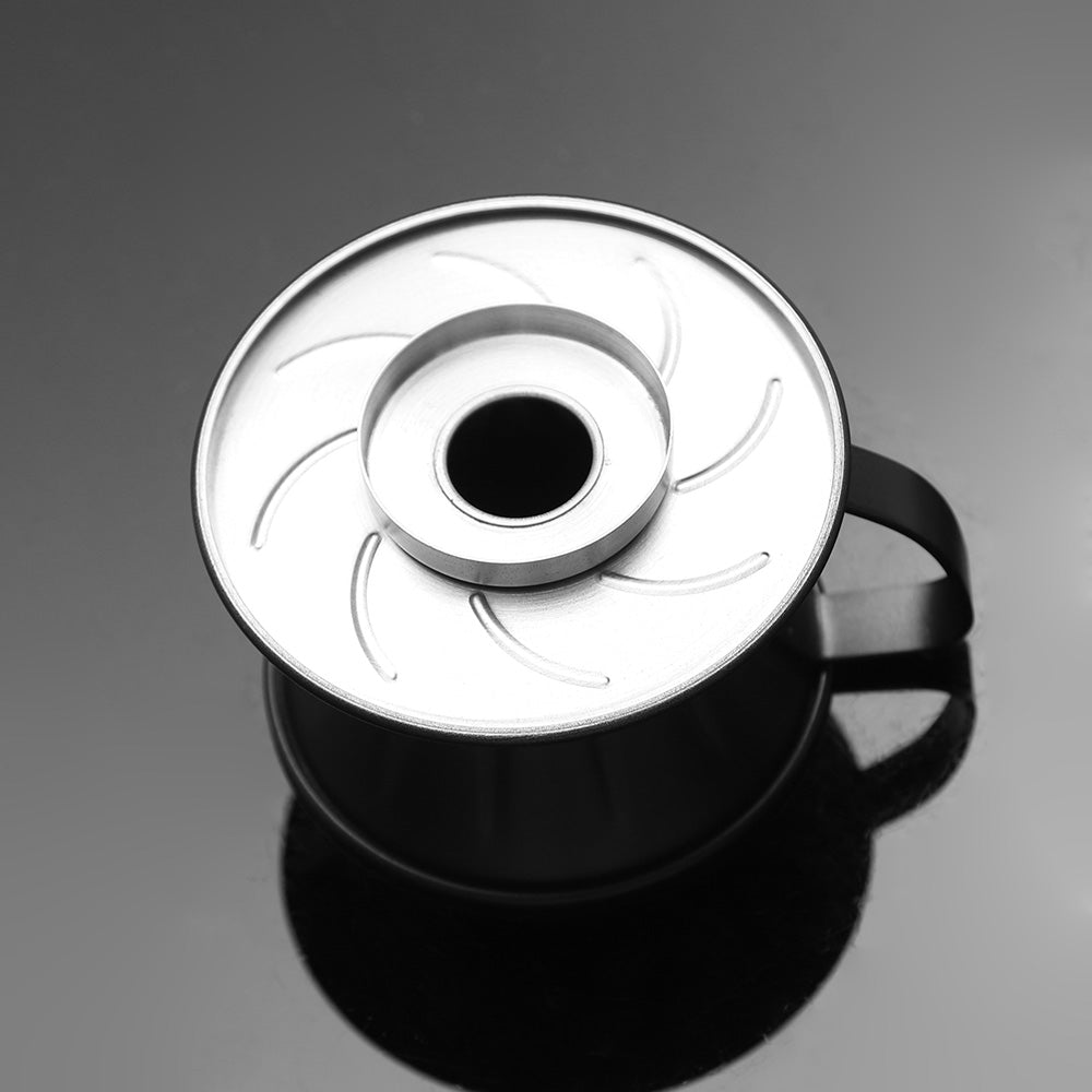 One cup coffee filter top