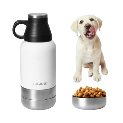 Orca Stainless steel insulated bottle 1L - Fire Maple