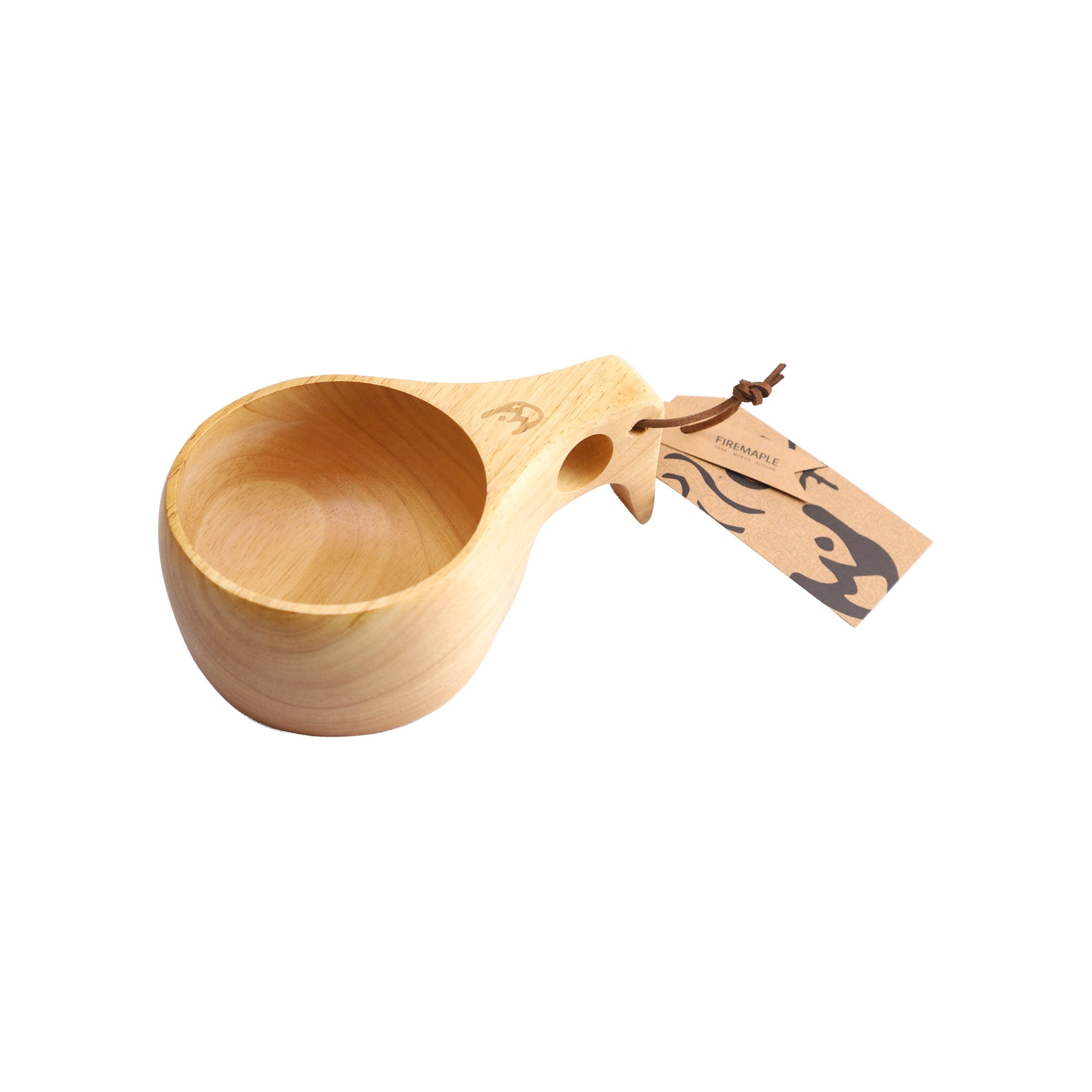 Orca Vietnamese Coffee Maker & Wooden Cup Set - Fire Maple