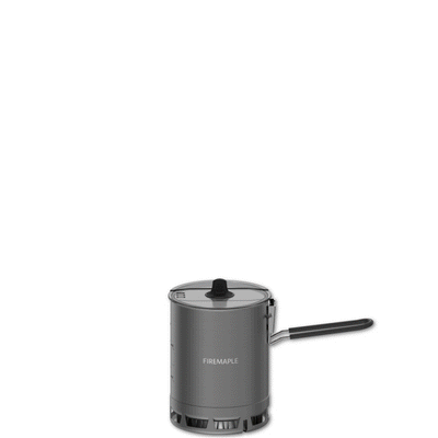 Petrel Ultralight Pot with heat exchanger 600ml - Fire Maple